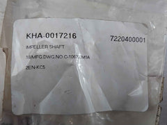 Shinko Impeller Shaft For Feed Pump C-106700M1A