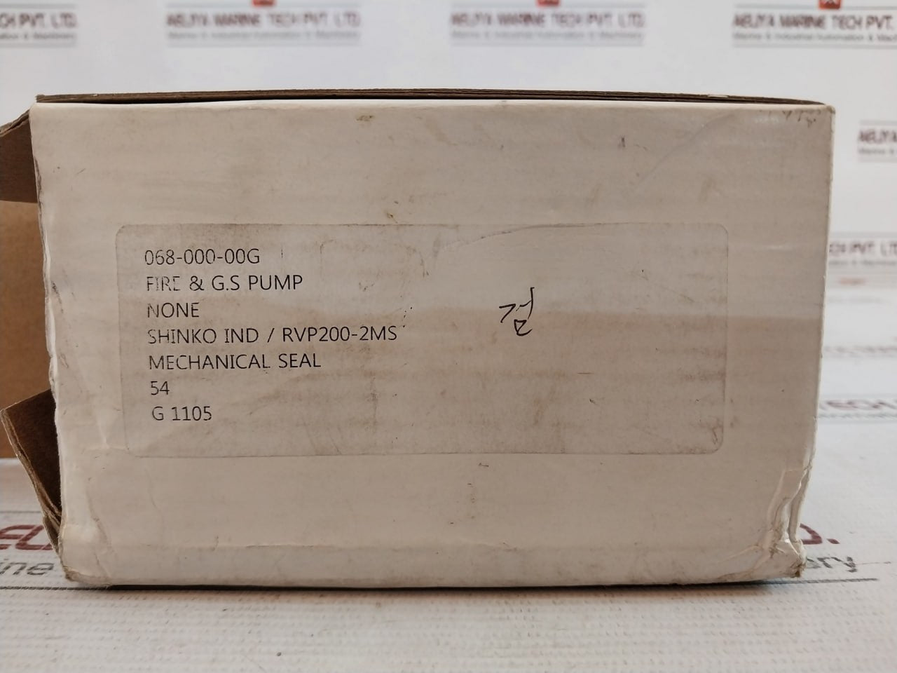 Shinko Rvp200-2Ms Mechanical Seal Set 068-000-00G G 1105