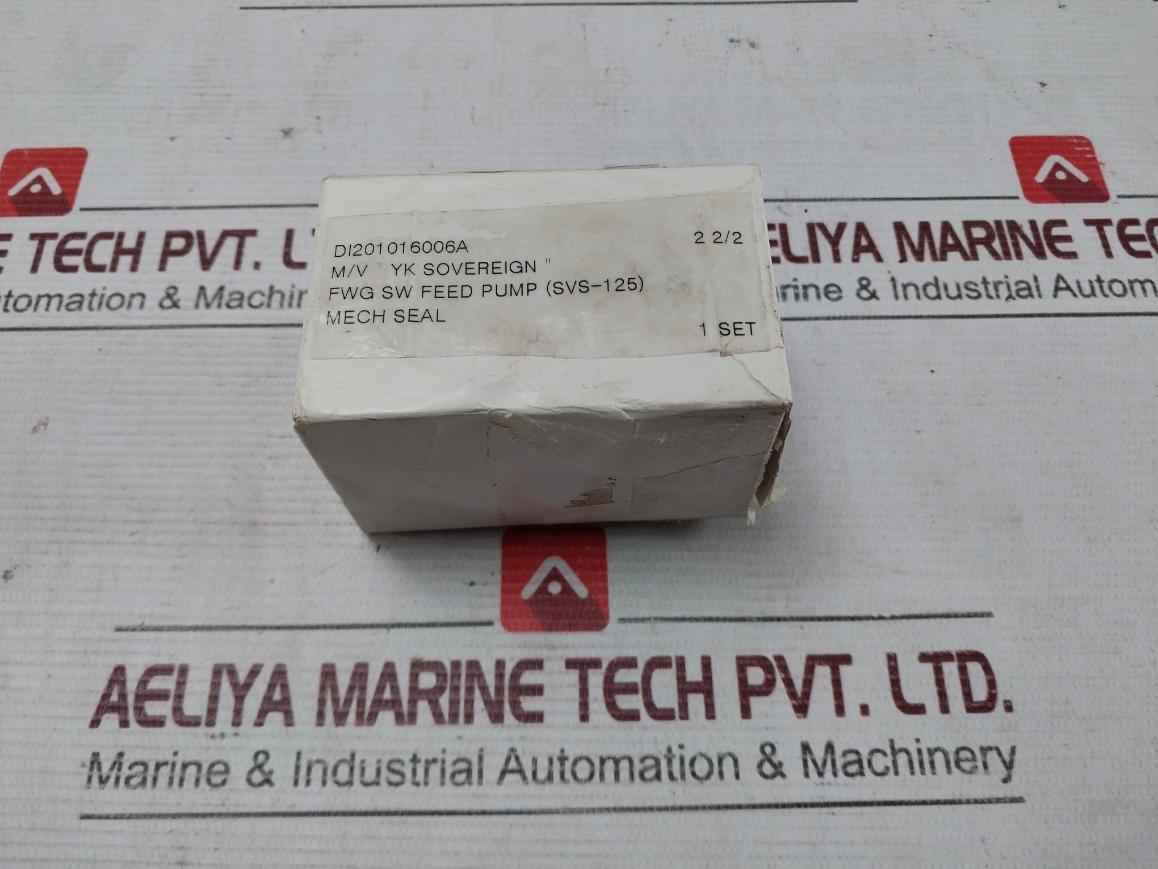 Shinko Svs125 Complete Mechanical Seal Set For F.W.G S.W Feed Pump Di201016006A