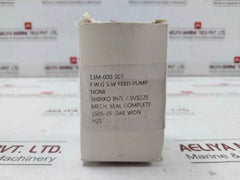 Shinko Svs125 Complete Mechanical Seal Set For F.W.G S.W Feed Pump Di201016006A