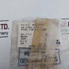 Shinko Washer For Spring Bilge, Fire &amp; Gs Pump Rvp 200-2Ms 247 G 1105