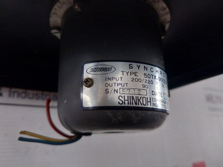 Shinkoh 50Tx-9002-a02 Rudder Indicator 200/220V 50/60Hz 90V
