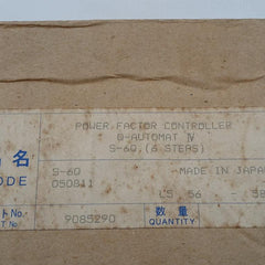 Shizuki Electric Power Factor Controller S-6Q