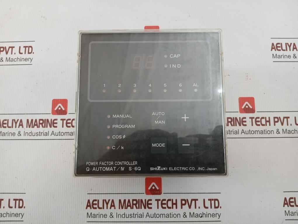 Shizuki Electric Power Factor Controller S-6Q