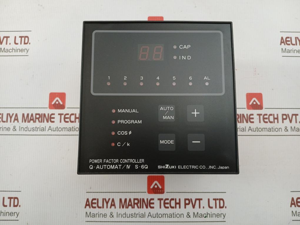 Shizuki Electric Power Factor Controller S-6Q