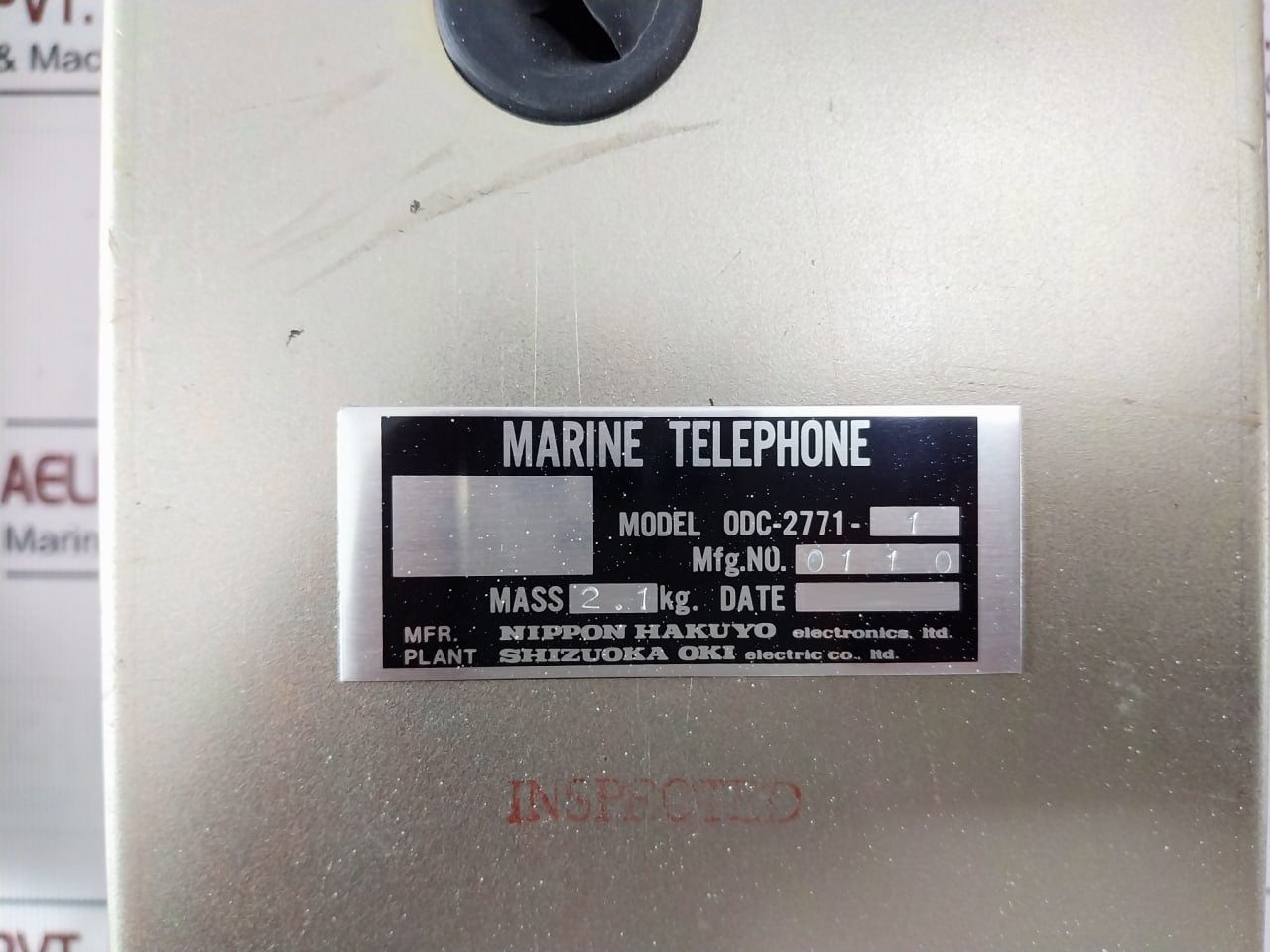 Shizuoka Oki Electric Odc-2771-1 Marine Telephone