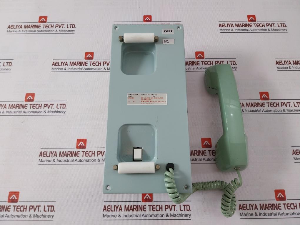 Shizuoka Oki Electric Odc-2771-1 Marine Telephone