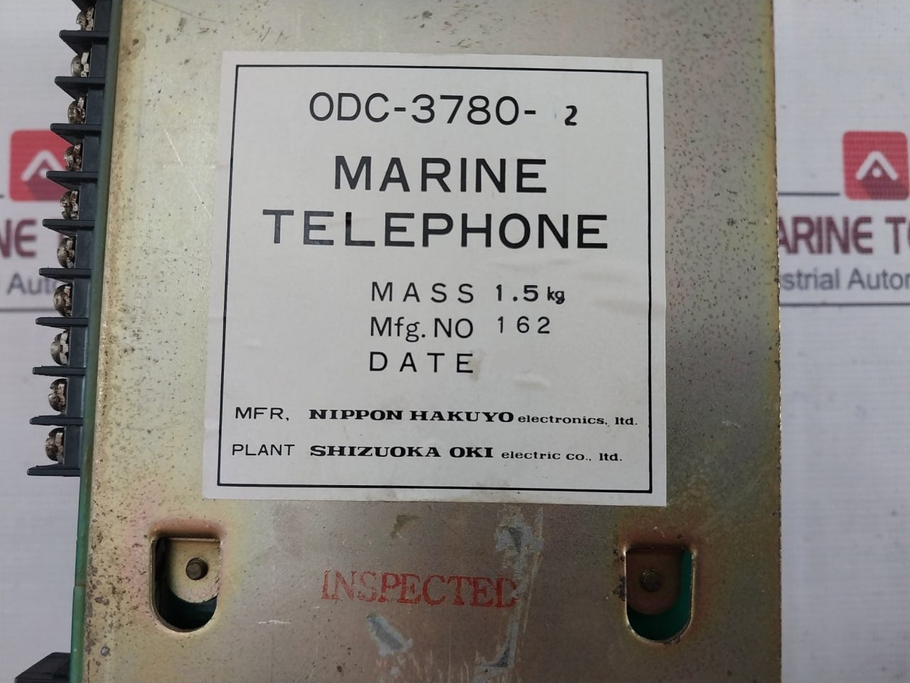 Shizuoka Oki Odc-3780-2 Marine Telephone Ayu901-1120G001