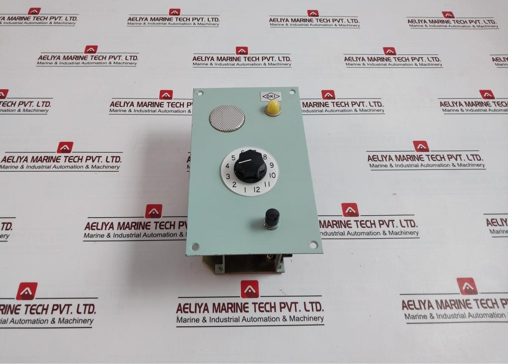 Shizuoka Oki Ode-7024-3 Audio Signal Timer Unit 1 To 12 114 1-s Ac220v