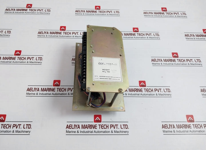 Shizuoka Oki Ode-7024-3 Audio Signal Timer Unit 1 To 12 114 1-s Ac220v