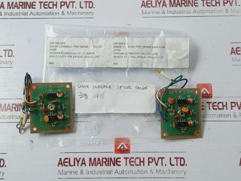 Shonan Kosakusho SU-9 N-5132A Smoke Indicator Silicon Photocell Unit