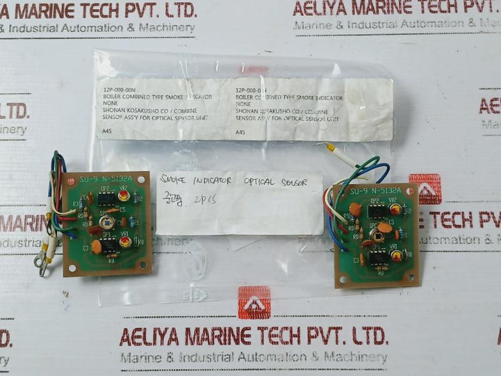 Shonan Kosakusho SU-9 N-5132A Smoke Indicator Silicon Photocell Unit