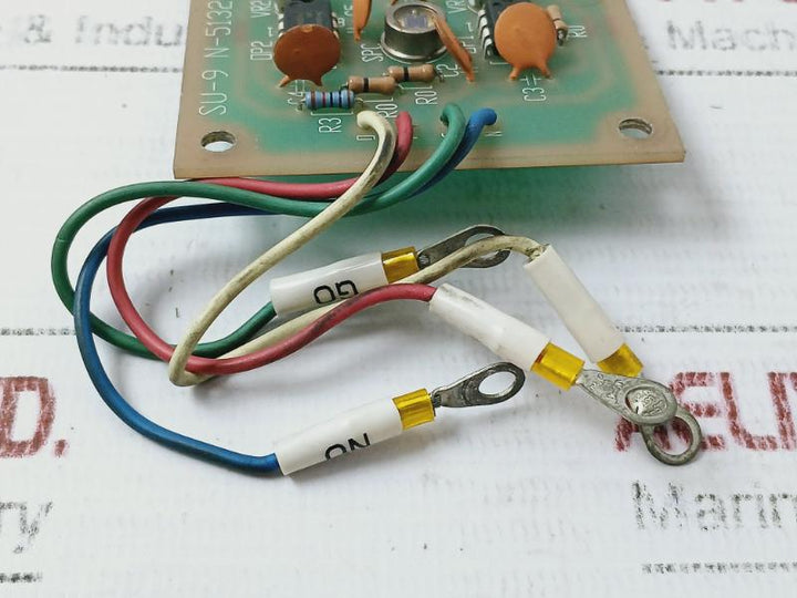 Shonan Kosakusho SU-9 N-5132A Smoke Indicator Silicon Photocell Unit