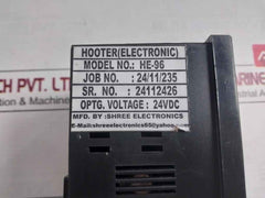 Shree Electronics He-96 Electronic Hooter 24Vdc