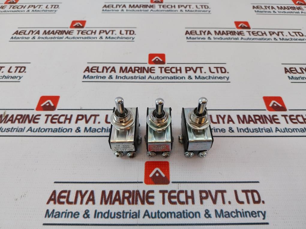 Lot of 3X Shree Suraj Ts 1008 Toggle Switch 10a/250v