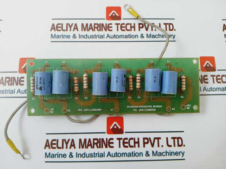 Shubham Engineers FF-06 Capacitor PCB Card