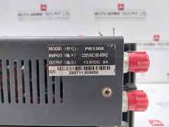 Shunhe Pr1308 Dc Power Supply 220Vac 50-60Hz 13.8Vdc 8A 0-10 A