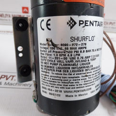 Shurflo 50/60Hz 230 Vac Flojet Diaphragm Pump 8090-872-278