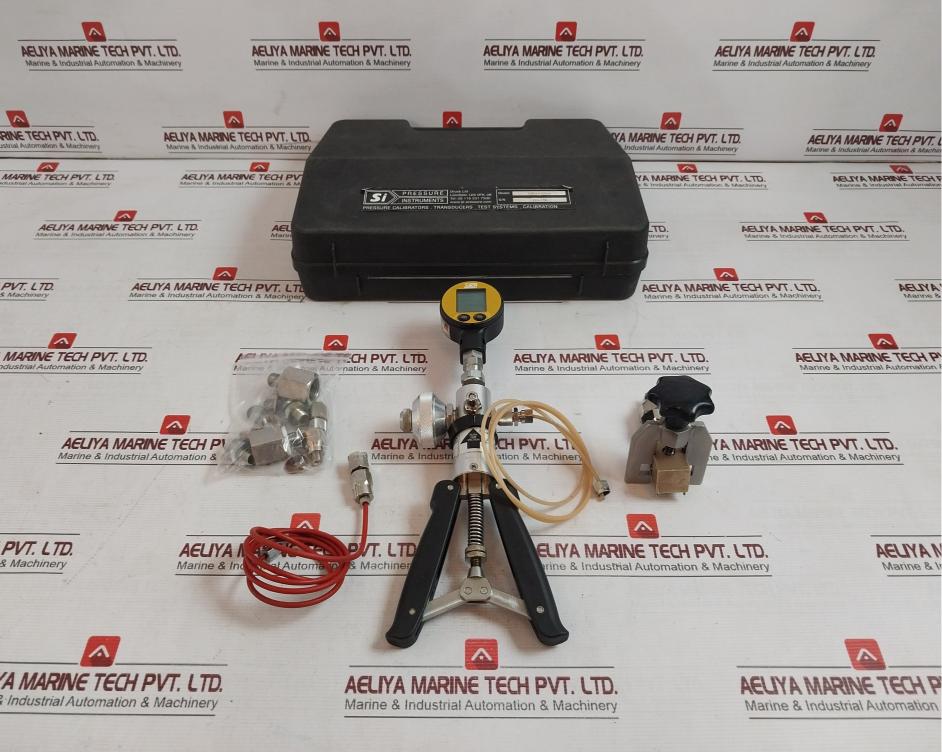 Si Pressure Tp1-40 Hand Held Test Pump Pressure Calibrator Set 1S-tp1-40 600 Psi