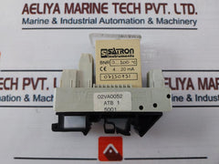 Si Satron Instruments Bnr 0…200°C Converter With Eeb 1002 Terminal Module