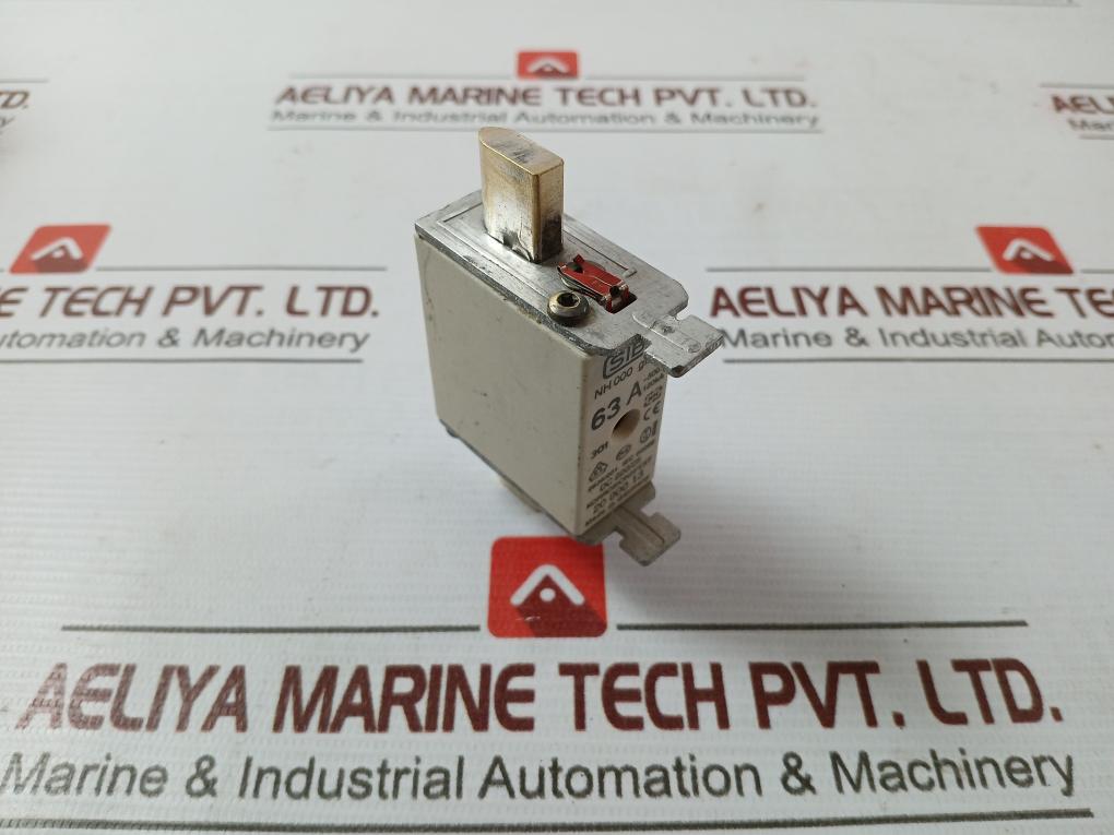 Siba Nh 000 Nh Fuse 63 Amp 500V 120Ka 20 000 13