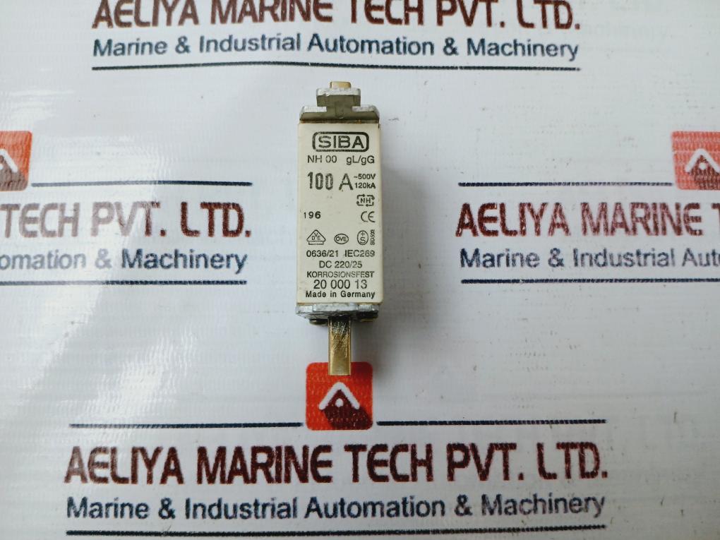 Siba Nh00 Gl/Gg Fuse 100A