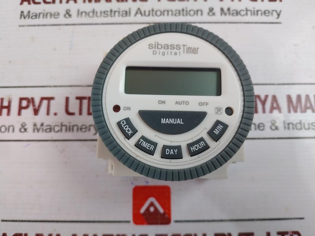 Sibass Tm-619-2 Digital Timer 12V Ac/Dc 30A 1Hp 250Vac 50/60Hz