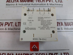 Sibass Tm-619-2 Digital Timer 12V Ac/Dc 30A 1Hp 250Vac 50/60Hz