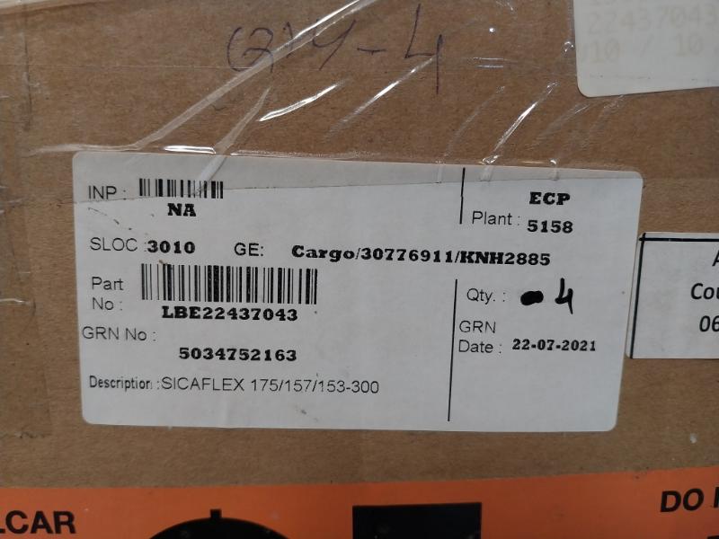 Sicaflex Lbe22437043 Pipe Coupling 5034752163 175/157/153-300