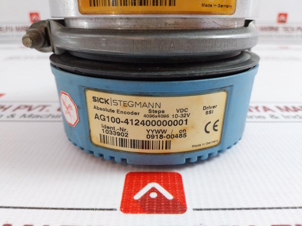 Sick Absolute Encoder 10-32V Ag100-4124Bc100000