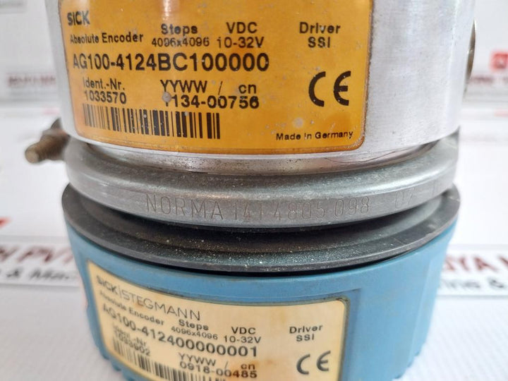 Sick Absolute Encoder 10-32V Ag100-4124Bc100000
