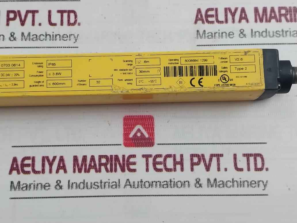 Sick C20S-060103A11 Standard Safety Light Curtains V2.6 600Mm Dc24V