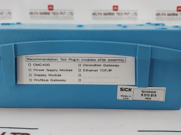 Sick Cdm420-0001 Connection Device Modular 1 025 362, Q090/0623, 6 010 819