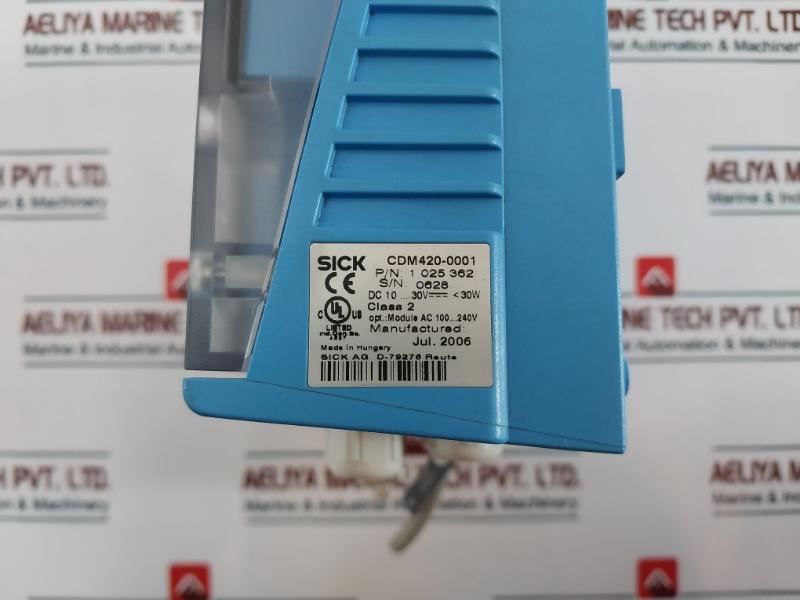 Sick Cdm420-0001 Connection Device Modular 1 025 362, Q090/0623, 6 010 819