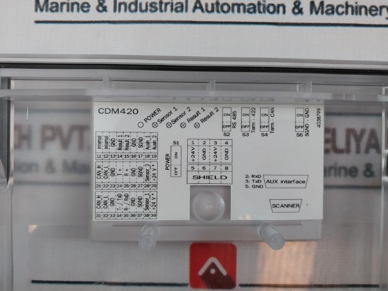 Sick Cdm420-0001 Connection Device Modular 1 025 362, Q090/0623, 6 010 819
