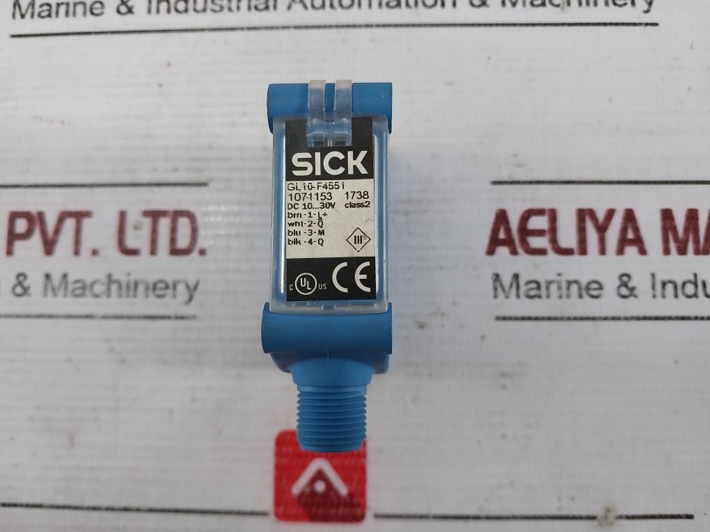 Sick Gl10-f4551 Photoelectric Sensor 1071153 Class 2 10-30V Dc
