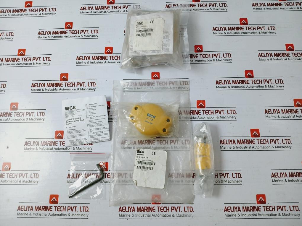 Sick Ie110-ptr Rope Kit For Emergency Stop Switch 1061259B758965