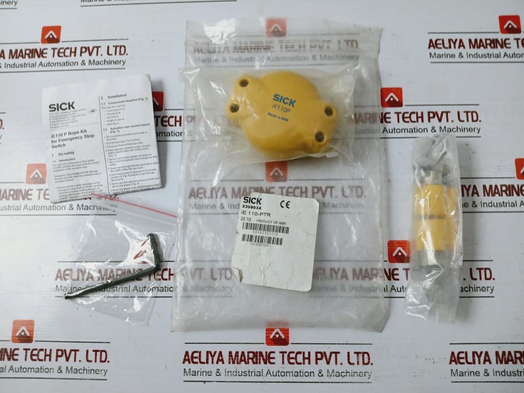 Sick Ie110-ptr Rope Kit For Emergency Stop Switch 1061259B758965