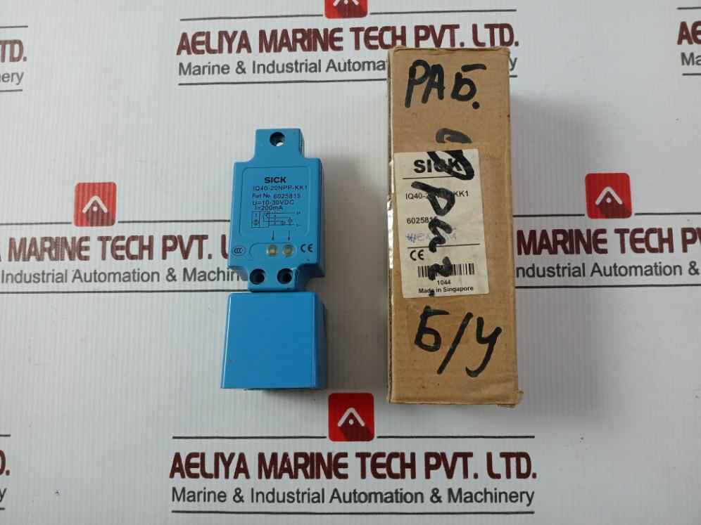 Sick Iq40-20Npp-kk1 Proximity Switch 6025815 10-30Vdc