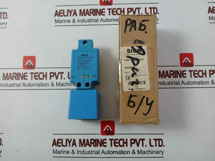 Sick Iq40-20Npp-kk1 Proximity Switch 6025815 10-30Vdc