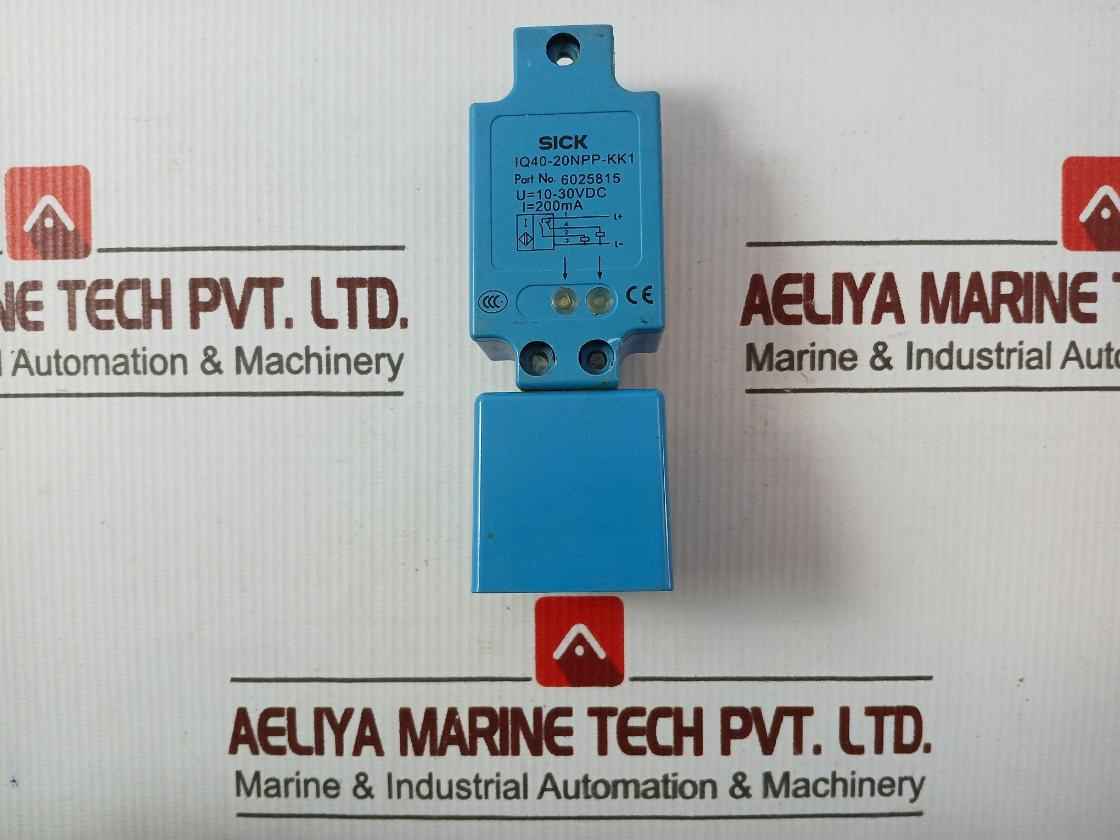 Sick Iq40-20Npp-kk1 Proximity Switch 6025815 10-30Vdc
