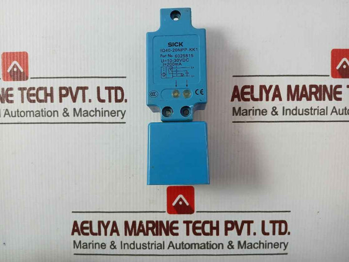 Sick Iq40-20Npp-kk1 Proximity Switch 6025815 10-30Vdc