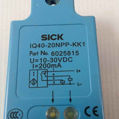 Sick Iq40-20Npp-kk1 Proximity Switch 6025815 10-30Vdc