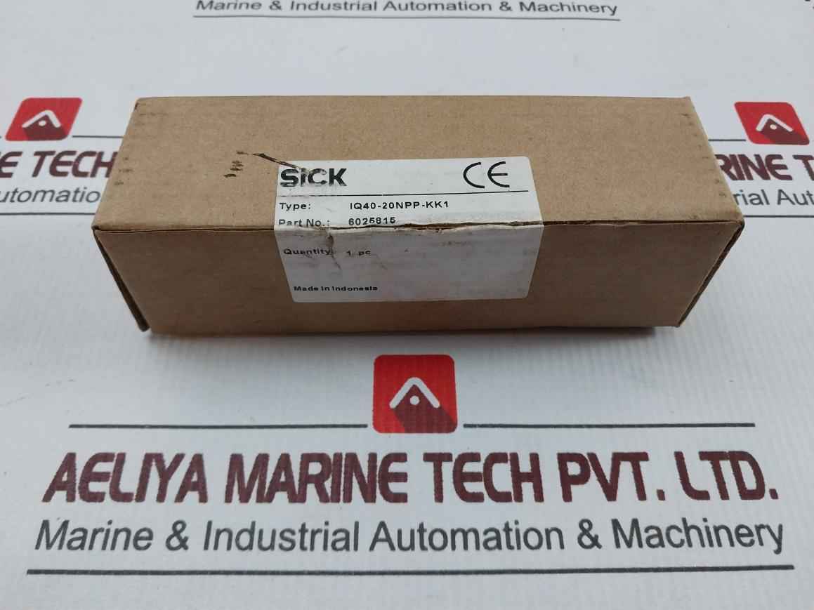 Sick Iq40-20Npp-kk1 Proximity Switch U=10-30Vdc / Ia=200Ma