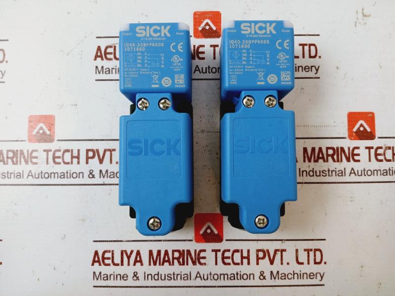 Sick Iq40-20bppkk0s Square Proximity Switch Sensor Dc 10-30v Class 2