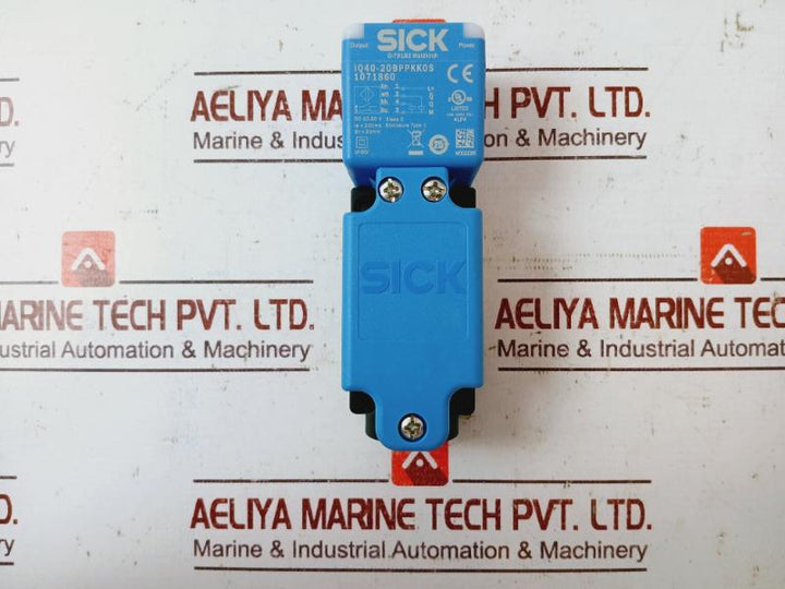 Sick Iq40-20bppkk0s Square Proximity Switch Sensor Dc 10-30v Class 2