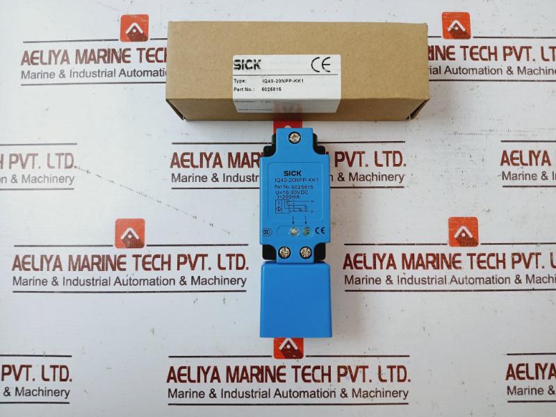 Sick Iq40-20npp-kk1 Proximity Switch 10-30vdc 200ma 6025815