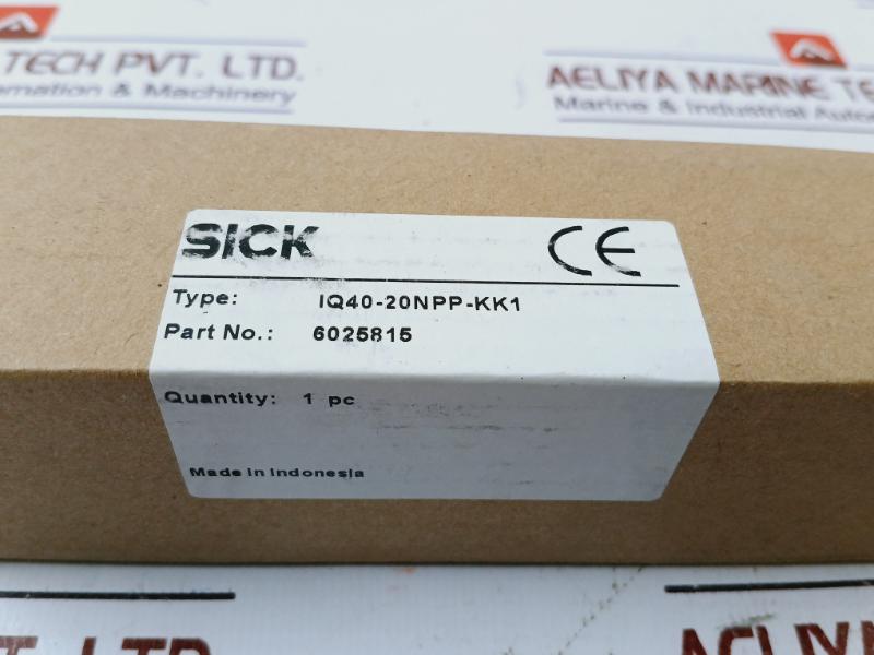 Sick Iq40-20npp-kk1 Proximity Switch 10-30vdc 200ma 6025815