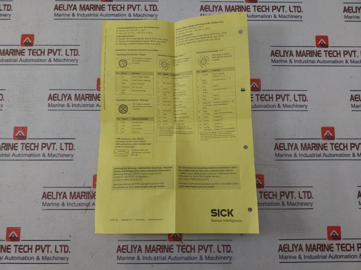 Sick Lms511-traffic Lidar Sensor Dc24V 22W 55.6W Iec 60825-1 1 064 730