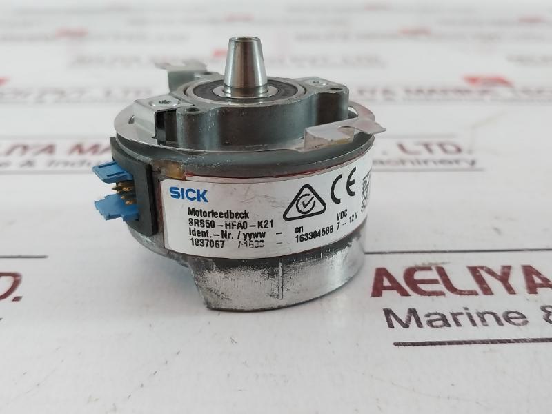 Sick Srs50-hfa0-k21 Motor Feedback System 1037067 7-12V 608Ssd21 Used